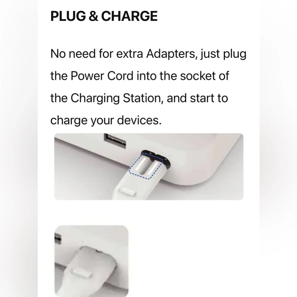 Soopii 3 in 1 wireless charging station. Charge your phone, AirPods and iWatch